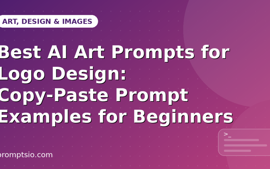 Best AI Art Prompts for Logo Design